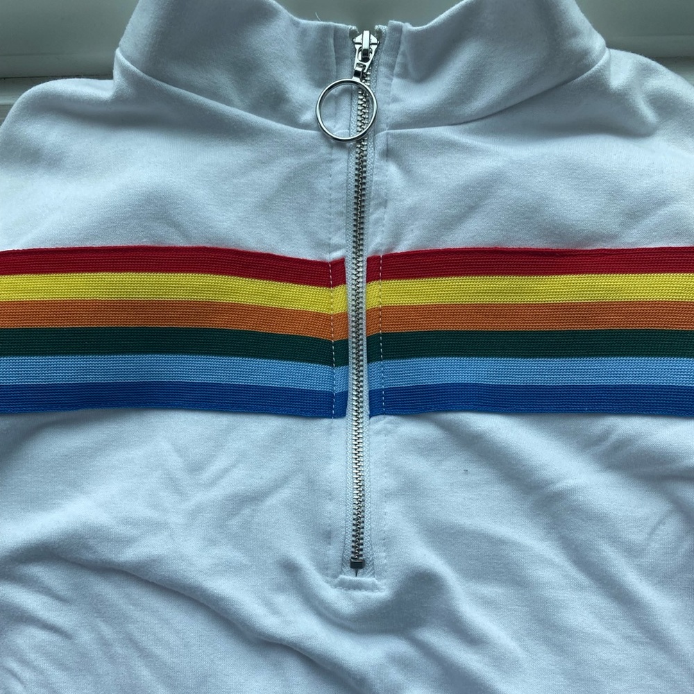 Chic Cropped Quarter Zip
